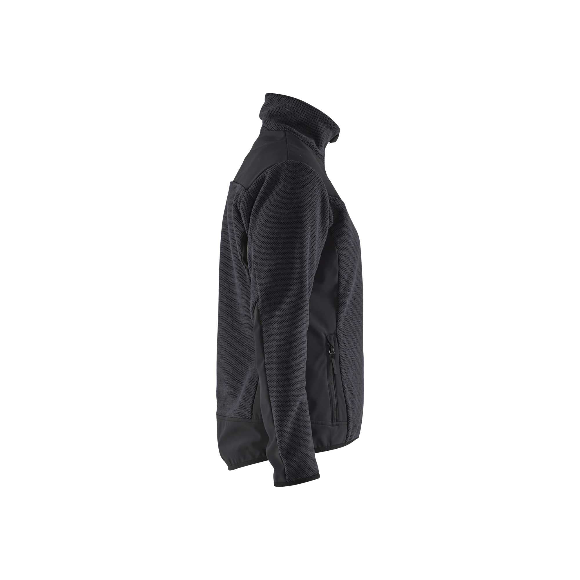 BLAKLADER 59432536 Women's Knitted Jacket with Softshell Work Jacket WOMEN - Stretch Fabric